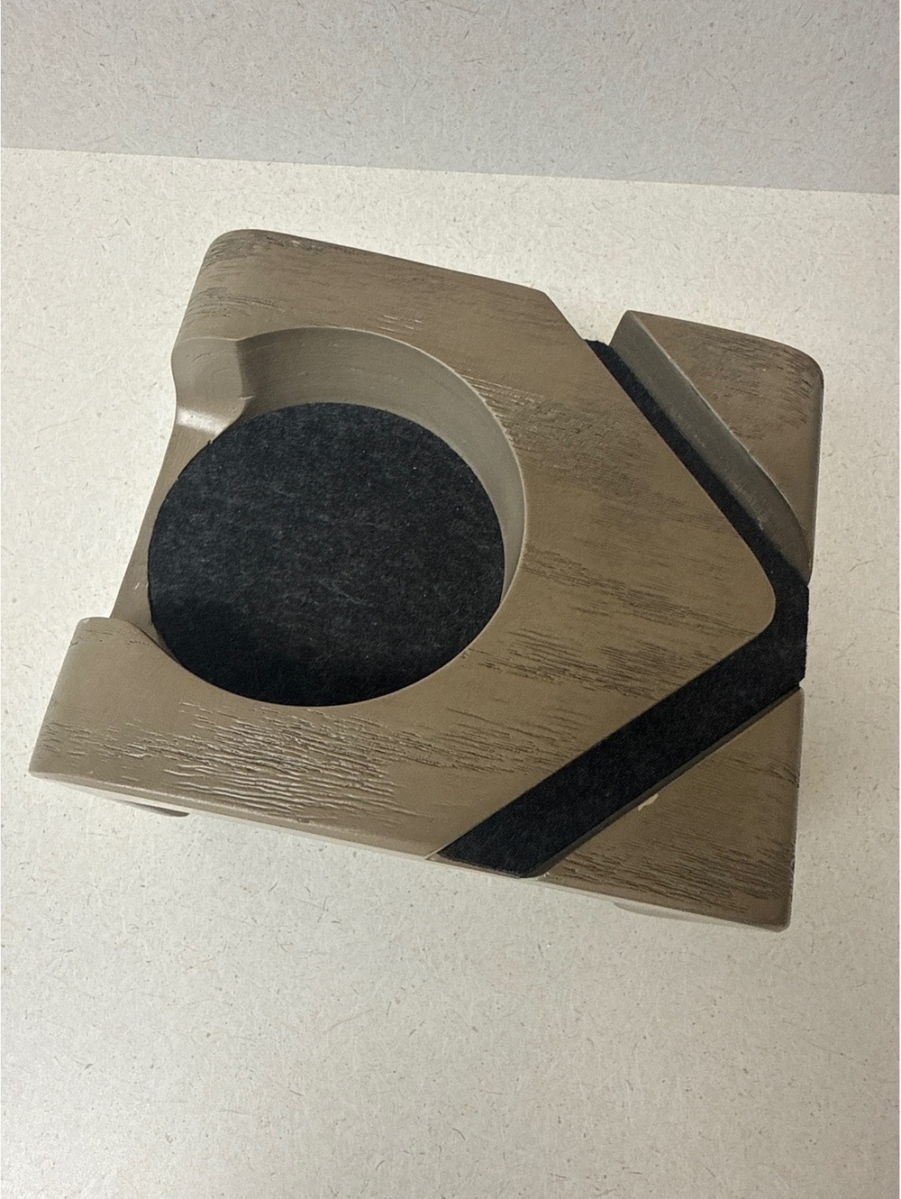 Lovesac Sactionals Drink Holder: Weathered Grey